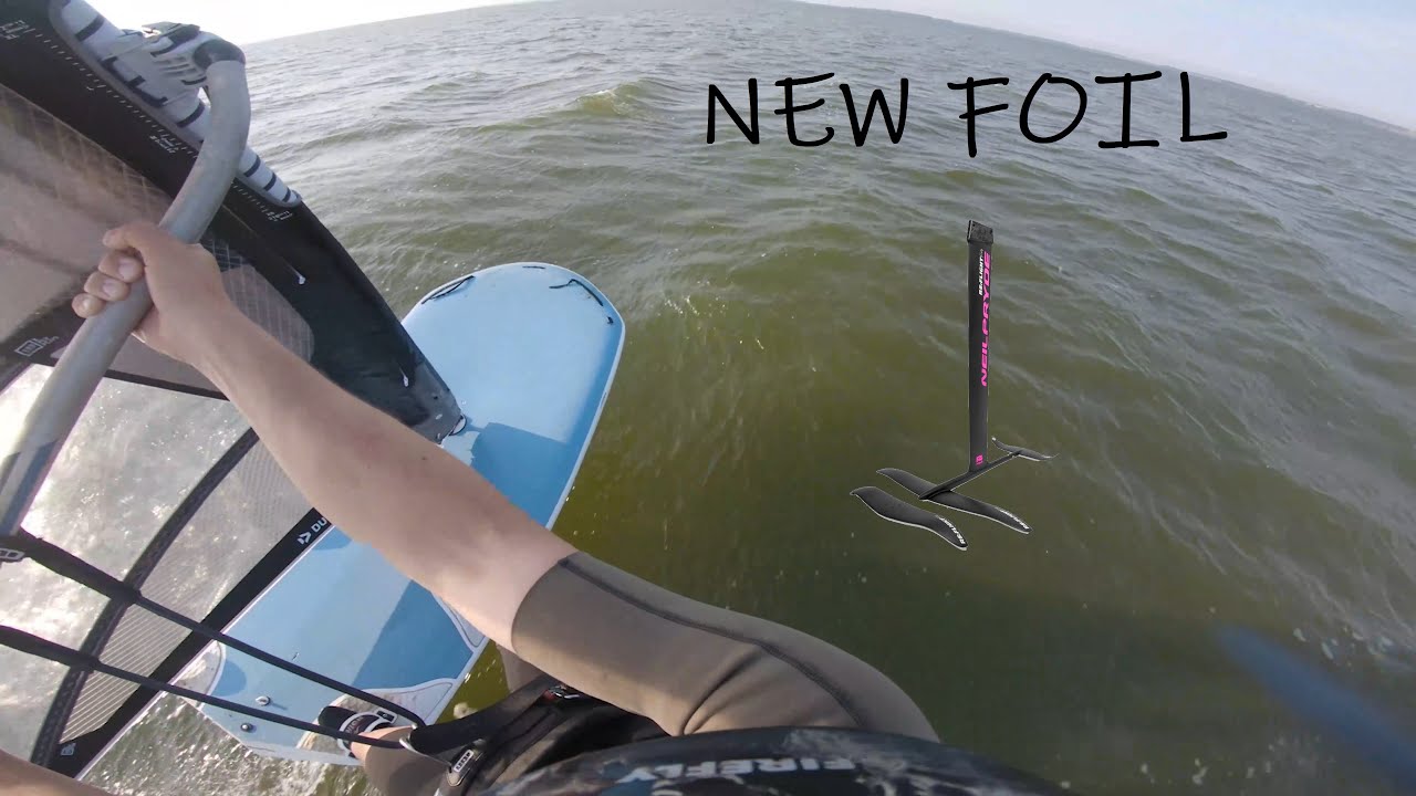 Speed Windfoiling @ 28 knots on Rügen