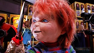 Chucky à la fabrique de jouets | Chucky, la poupée de sang | Extrait VF Resimi