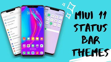 MIUI 11 Status Bar Themes | Status Bar Themes for Miui 11| MIUI 11 Fully Supported Best Themes | V11