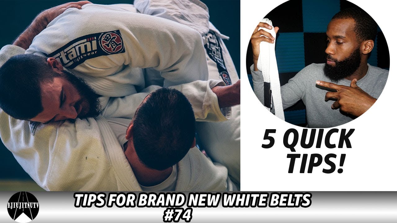 BJJ FOR BEGINNERS | 5 TIPS FOR BRAND NEW BJJ WHITE BELTS | AVOID SOME STRUGGLES | BJIUJITSUTV EP 74