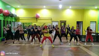 SARANGHAE REMIX (VIRAL TIK TOK) | Dance Fitness | Zumba | Edita Febriana Location