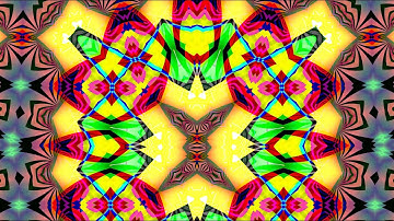 Abstract ambient video synthesis loop. 4K 60fps