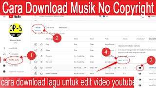 Cara Download Lagu untuk Edit Video Youtube