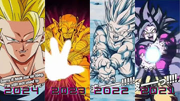 Evolution of Golden Week Units Animations 2017-2024 DBZ Dokkan Battle