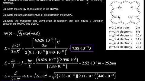 Quantum Mechanics | Particle-on-a-Ring: Energy and Momentum Calculations