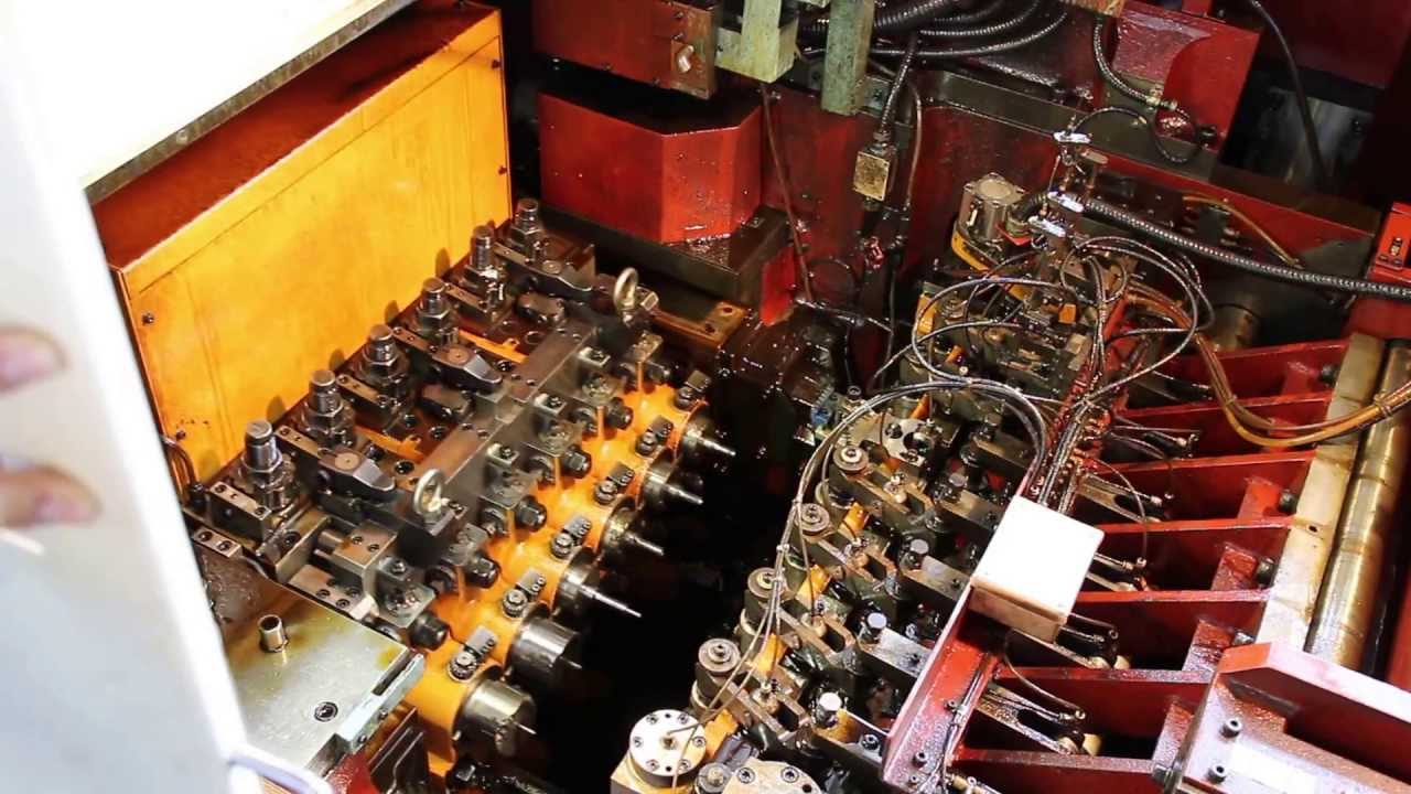 冷間圧造/(株)石渡螺子製作所 - YouTube