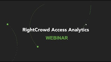 RightCrowd Access Analytics Webinar