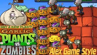 Plants vs. Zombies Adventure || Got a Garlic || level 5-5 Roof (Android Gameplay HD) Ep.45