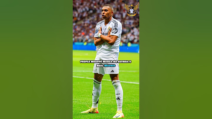 🔥: Mbappé marca na estreia e Real Madrid assegura a conquista da Supertaça Europeia! #futebol #short