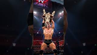 brock vs cow : who will win ? #shorts#viral#trending#funny #entertainment