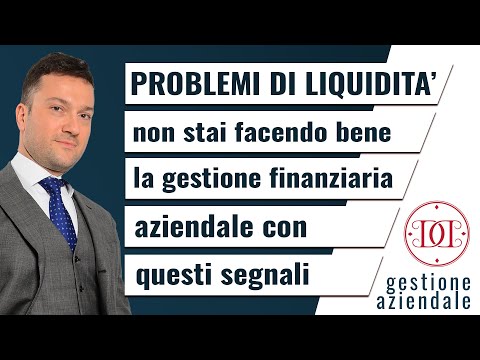 Video: Qual è un buon rapporto di liquidità per un'azienda?