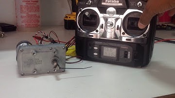 Large Size DC Motor & Gear Based RC Servo Realy High Torque