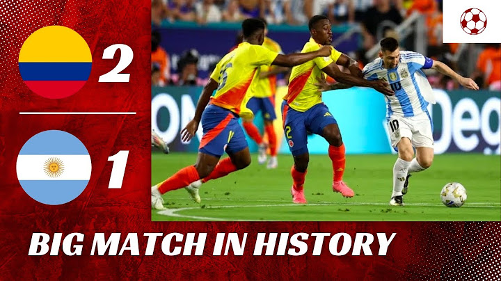 Colombia vs Argentina: The Match That Changed Everything,#cr7,#leo,#rui,#viral,Mundial de clubes,
