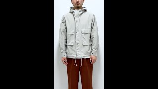 【DOORS】【42サイズ/WEB限定】コットンナイロンクロスカラーマウンテンパーカー