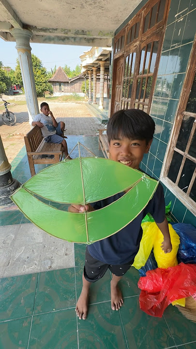 In Making The Smallest Pegon Ceper Kite In The World With Little Ones #kites #crafts #tutorial #l...