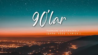 Tarkan - Unutmamalı (Şarkı Sözü/ )  Resimi