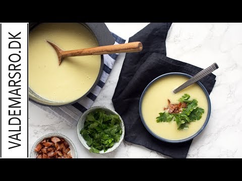 Video: Crispy Kikærter Mos Kartoffelsuppe