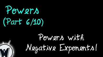 Powers (Part: 6/10): Powers with Negative Exponents!