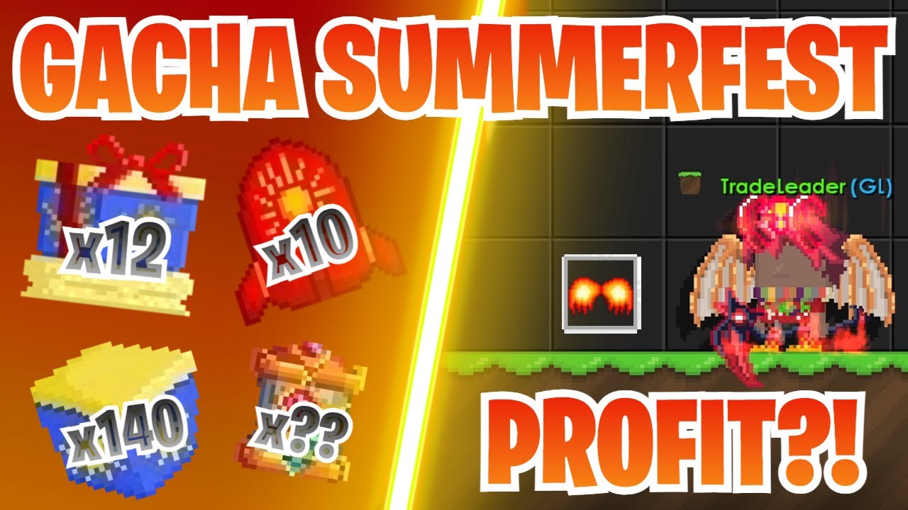 GACHA SUMMERFEST!! (PHOENIX!!?) | Growtopia