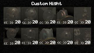 Fnati Let The Show Begin Recoded - Custom Night 1020 Complete