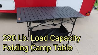 Heavy Duty Outdoor Folding Camping Table Review