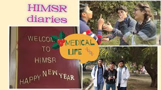 A busy day at HIMSR, Medical College New delhi #neet2023 #neet #medicos #dailyvlog 