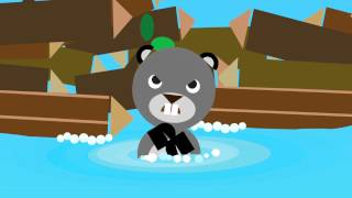 The Enthusiastic Beaver - Fables By Shapes Ancient Tales Retold Folktales For Kids