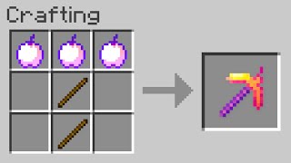 Minecraft UHC but you can craft pickaxes out of ANY BLOCK...