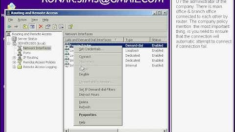 70-291 Demand-dial configuration for persistant connection.avi