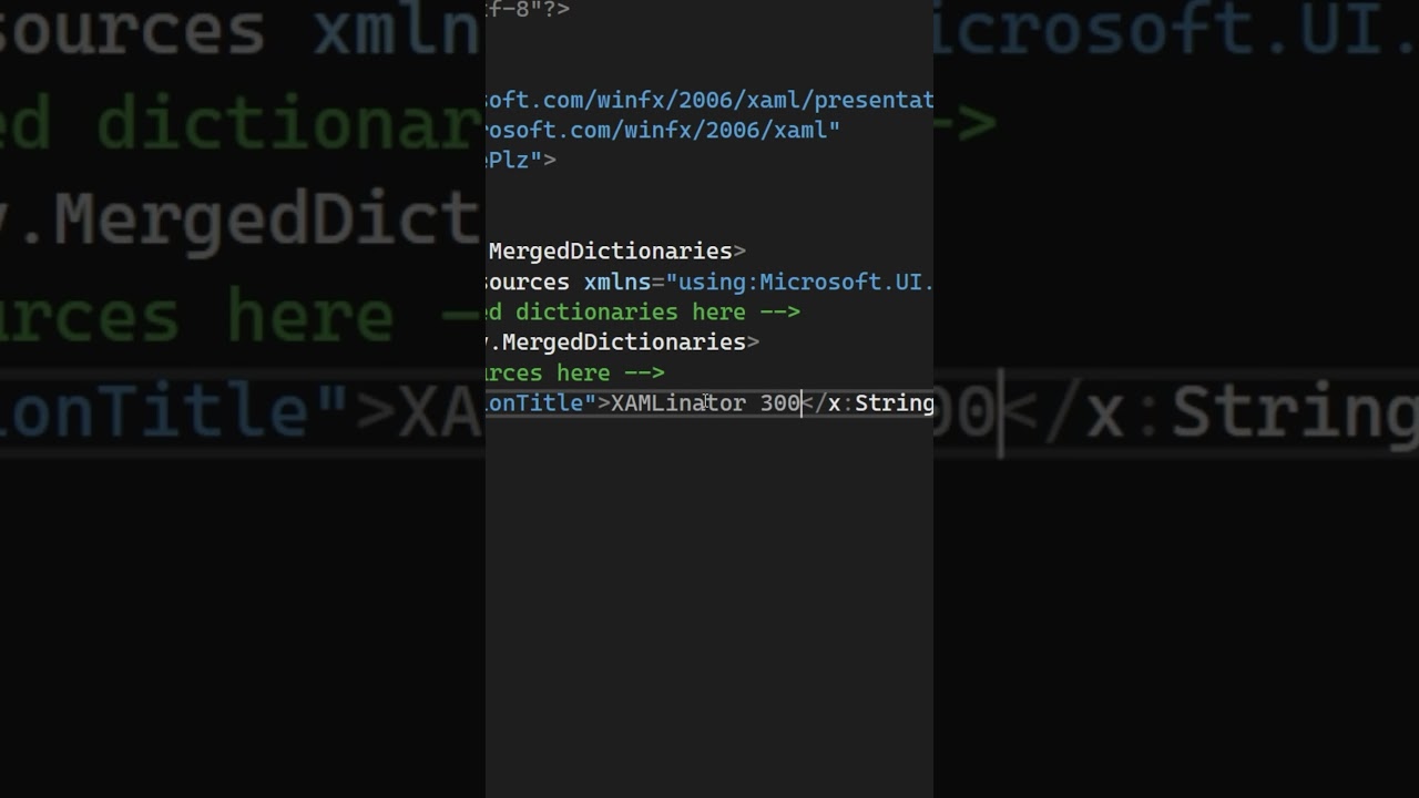 XAML Resources are the BEST Way to Manage Reused Strings