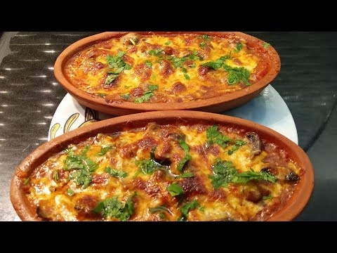 Mantarın En Lezzetli Halı Güveçte Kaşarlı Mantar ( Yemek Tarifleri)