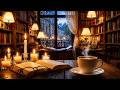 Cozy Bookstore in Paris 📚☕ Calm French Music