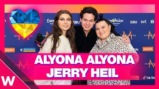 🇺🇦 alyona alyona &amp; Jerry Heil (Ukraine Eurovision 2024) | Interview before Jury Final