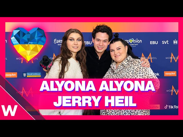 🇺🇦 alyona alyona & Jerry Heil (Ukraine Eurovision 2024) | Interview before Jury Final