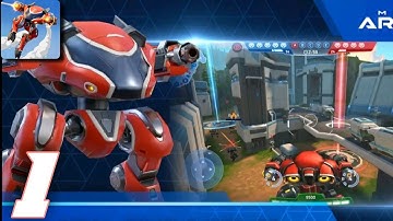 Mech Arena : Robot Showdown Walkthrough Gameplay (Android ios) part 1