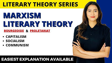 What is Marxist Theory? ||Writers List || NTA UGC NET English Literature - Sunaina Jethani