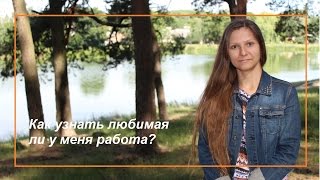 Как узнать любимая ли у меня работа?