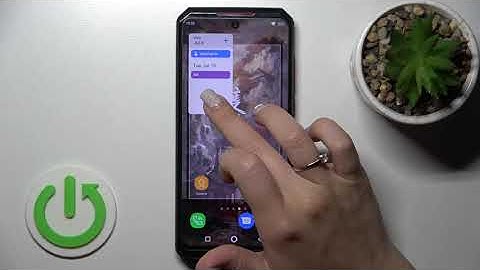 How to Manage Widgets on Oukitel K13 Pro - Add & Remove Home Screen Widgets