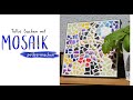 Mosaik - Untersetzer selber machen - Basteln - Hobby - Mosaiksteine - Garten - Dekoration - DIY