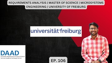 REQUIREMENTS ANALYSIS | MASTER OF SCIENCE | MICROSYSTEMS ENGINEERING | UNIVERSITY FREIBURG | EP.106