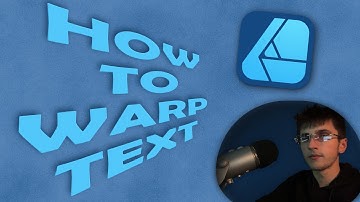 How to Warp Text - Affinity Designer V2