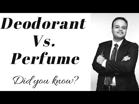 Video: Verschil Tussen Deodorant En Parfum