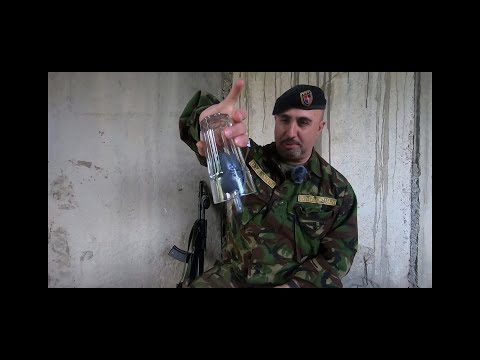 ხელყუმბარა ჭიქაში  დანაღმვის მორიგი ხრიკები