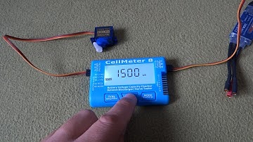 AOK CellMeter 8 Multifunctional Digital Battery Capacity Servo Checker Tester 2S-8S