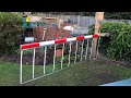 My Project - Level Crossing Barrier in my back yard (09/04/2020)