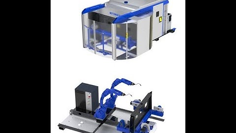 The Motoman ArcWorld V2 with Two Robot Welders Option