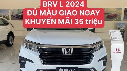 Đánh giá xe honda brv 2023 năm 2024