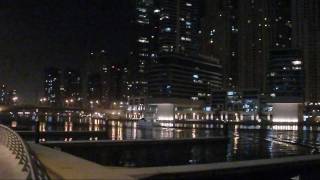 Dubai Marina Mall - Outside at Night