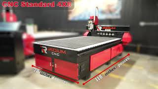 CNC ROUTER STANDART 4X8 - IRIDIUM CNC