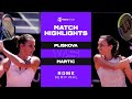 Karolina Pliskova vs. Petra Martic | 2021 Rome Semifinal | WTA Match Highlights